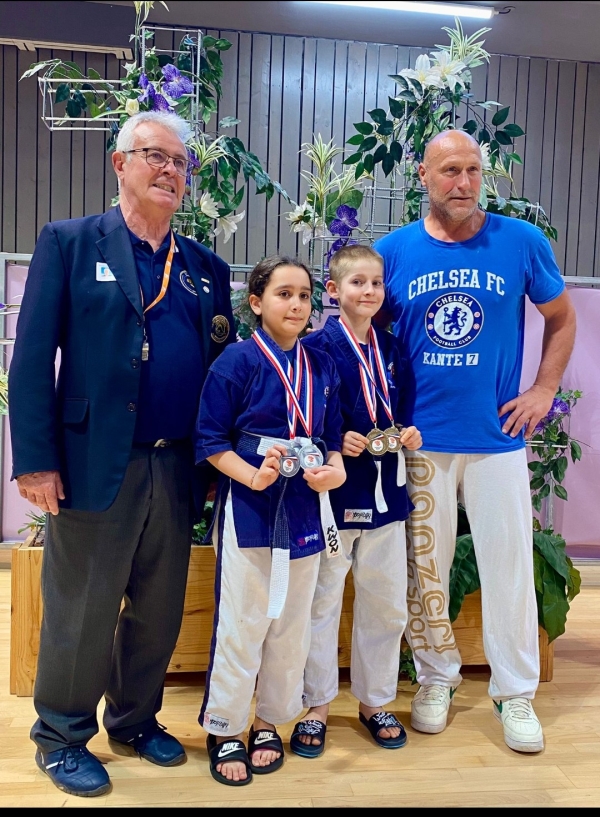 YOSEIKAN BUDO CHALONNAIS - De jolis résultats remportés à Clermont-Ferrand 