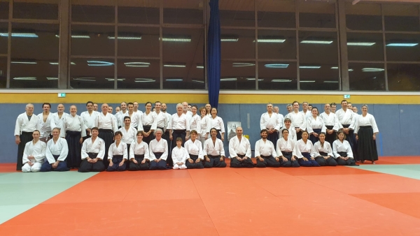 Le Chalon Aïkido était en stage à Belfort 