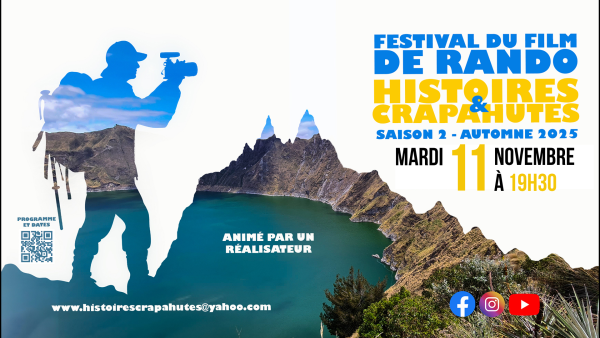MEGARAMA CHALON - Le Festival des films de rando vous donne rendez-vous le mardi 11 novembre 
