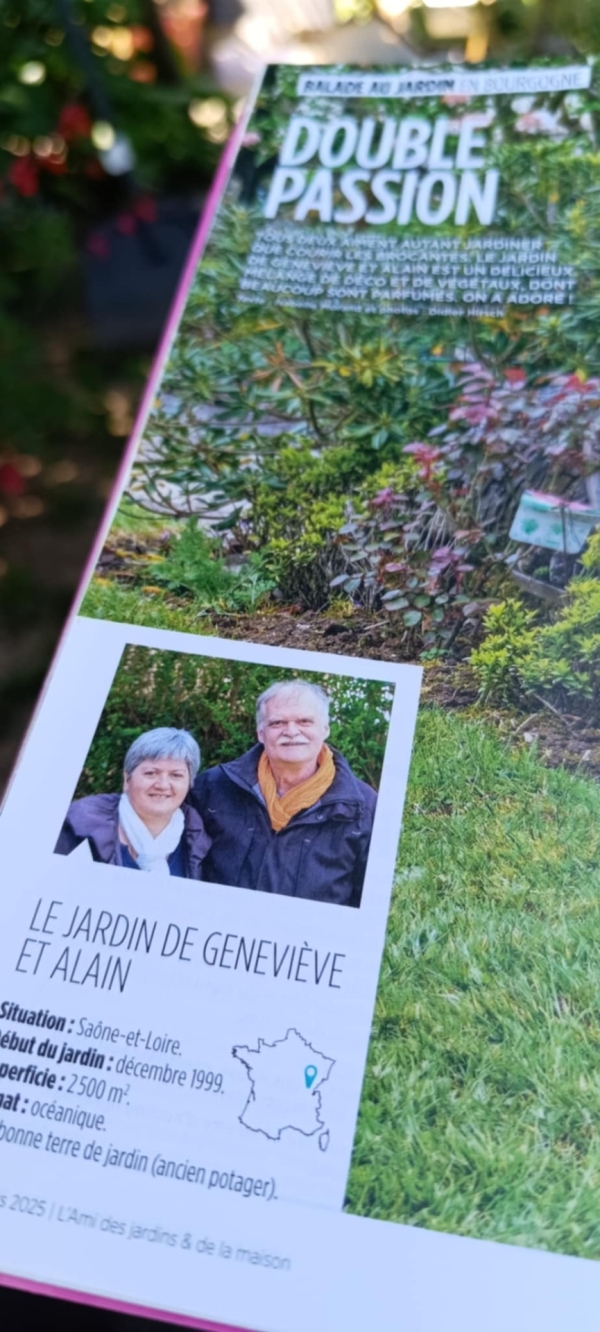 Un jardin de Saint-Rémy à l'honneur du magazine l'Ami des Jardins