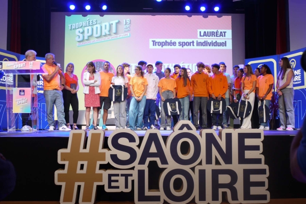 Saône et Loire terre sportive, 8 lauréats à la remise des trophées de sport