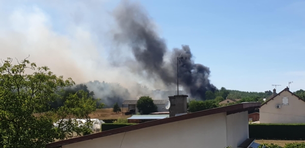 Palinges, Thurey, Ouroux-sur-Saône.. les feux se multiplient ce dimanche après-midi 