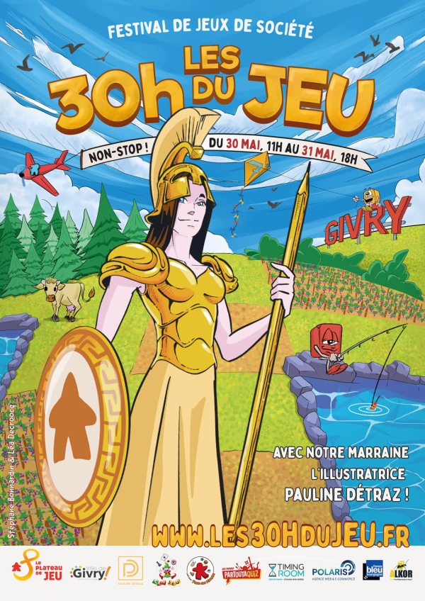 Les 30h du jeu vous donnent rendez-vous à Givry ce week-end 