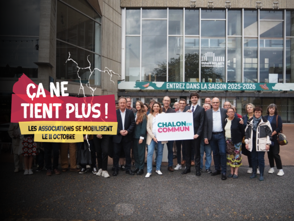 MUNICIPALES 2026 -  Chalon en Commun : "les associations sont le cœur battant de notre ville ! "