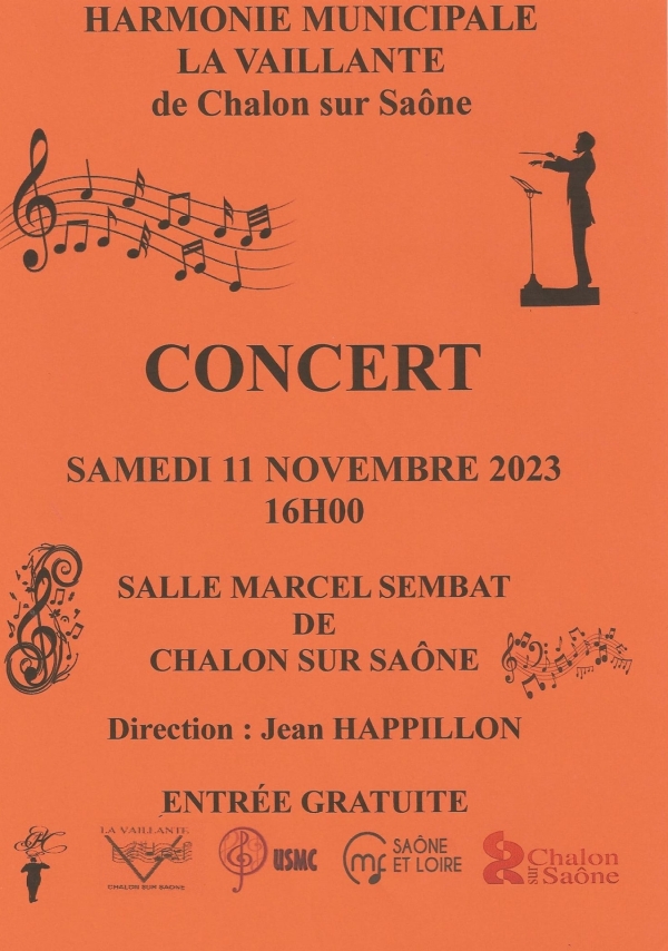 11 NOVEMBRE - La Vaillante en concert à la salle Marcel Sembat
