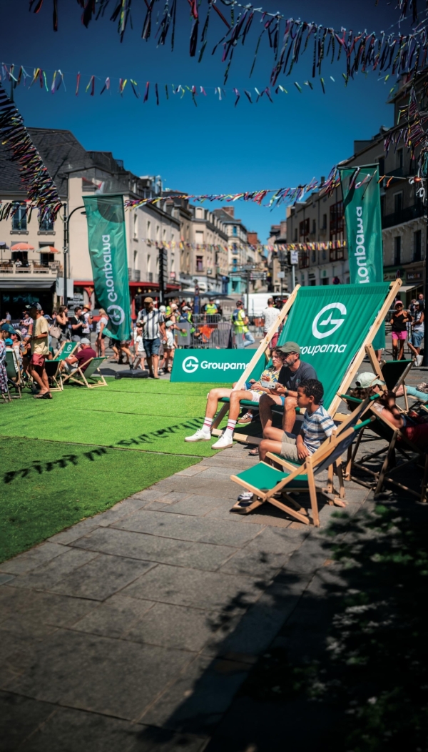 Le mercredi 16 juillet à Buxy Groupama vous donne rendez-vous pour vivre le Tour de France ensemble