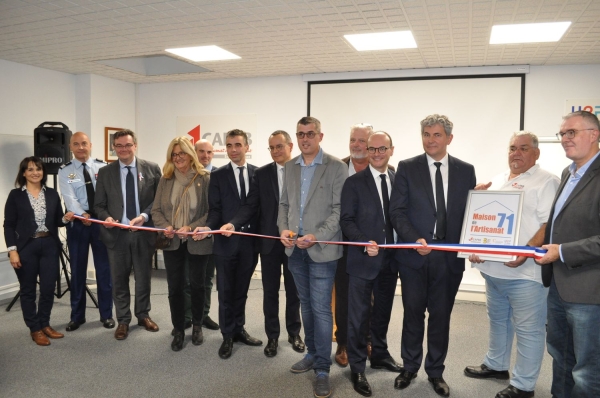 La CAPEB Saône et Loire donne naissance à la « Maison de l’Artisanat » à Chalon sur Saône