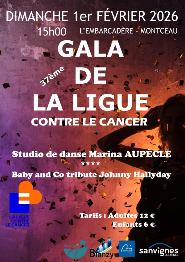 Le gala de la Ligue contre le cancer se tiendra le 1er février 