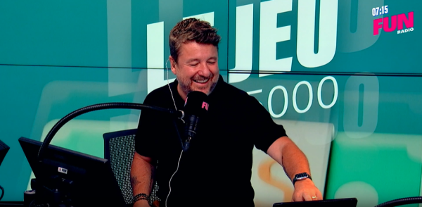 Angéline, auditrice chalonnaise, décroche le gros lot auprès de Bruno Guillon sur Fun Radio