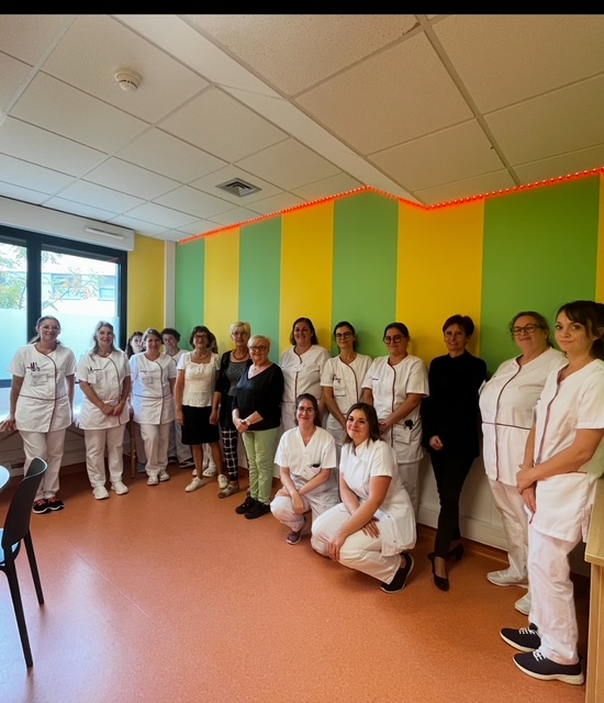 CoraSaône rénove et équipe une salle atelier au sein de l'hôpital Sainte-Marie 