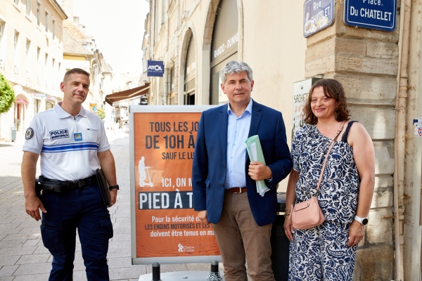 A compter de ce vendredi, le dispositif "Pied à terre" évolue dans les rues de Chalon-sur-Saône 