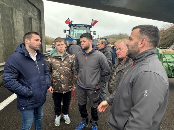 COLERE DES AGRICULTEURS - Julien Odoul (RN) soutient "la France rurale qui travaille et refuse de mourir"