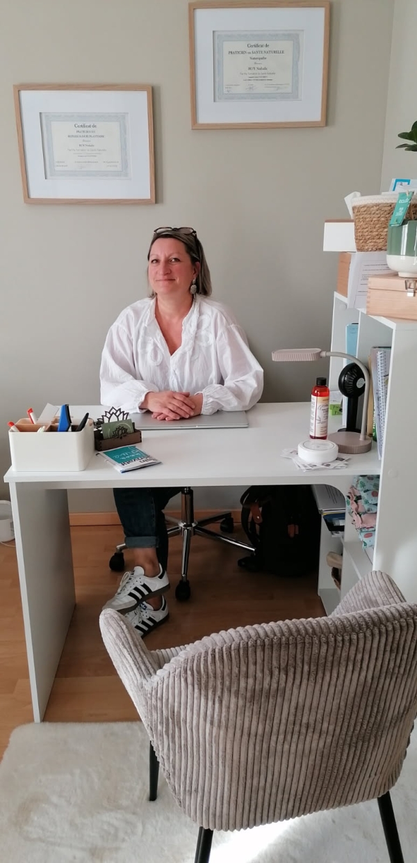 Nathalie Roy avec “Nath’ure & Sens” s'est lancé à Aluze 
