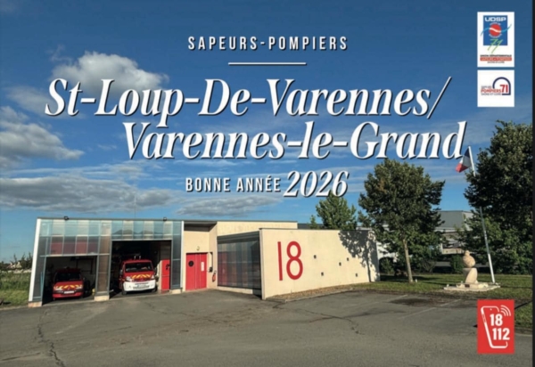 Saint-Loup-de-Varennes / Varennes-le-Grand - La distribution des calendriers des sapeurs-pompiers débute 