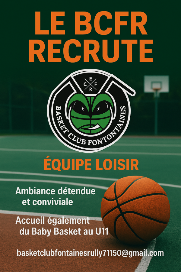 Le Basket club Fontaines-Rully recrute 