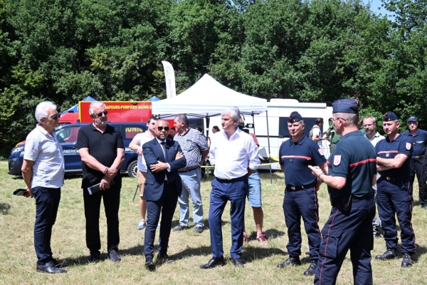Les pompiers de Saône-et-Loire sont au Top pour lutter contre les feux de forêt, alors que la sécheresse a un mois d’avance et que les feux dans les espaces naturels ont été multipliés par 8