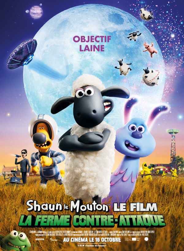Ciné sous les Etoiles  « Shaun le mouton, le film : la ferme contre-attaque ? » 