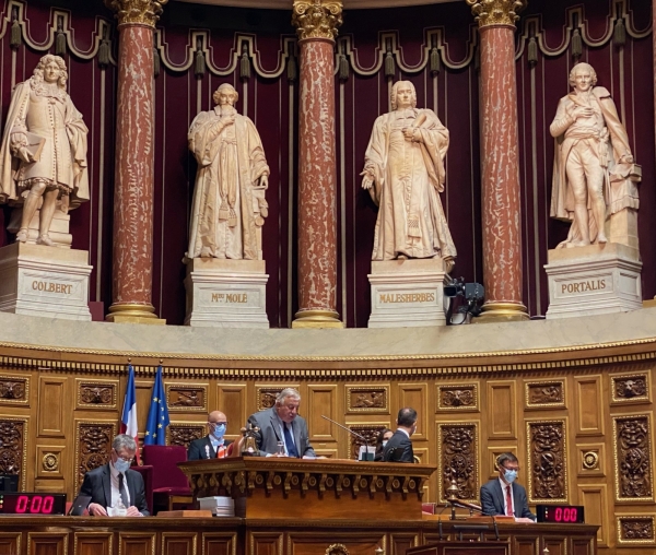 SENAT - Marie Mercier, élue secrétaire du bureau aux côtés de Gérard Larcher 