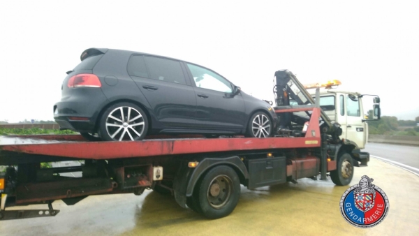 Flashé à 170 km/h sur la RCEA à hauteur de Givry... il repart sans son véhicule ! 