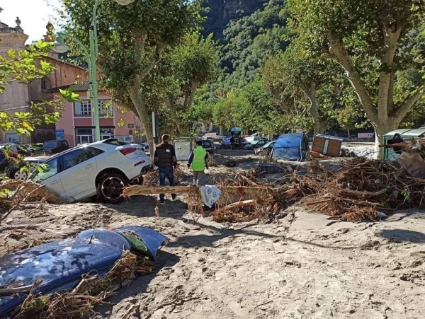 TEMPETE ALEX - Dans la vallée de La Roya, un vrai carnage...