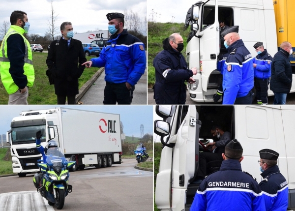 41 amendes délivrées pour des routiers en infraction, sur la RCEA, entre Montchanin et Chalon-sur-Saône