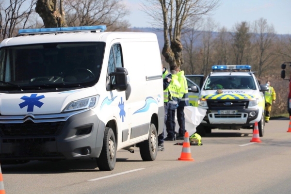 Un cycliste tué dans une collision avec une ambulance du côté d'Autun