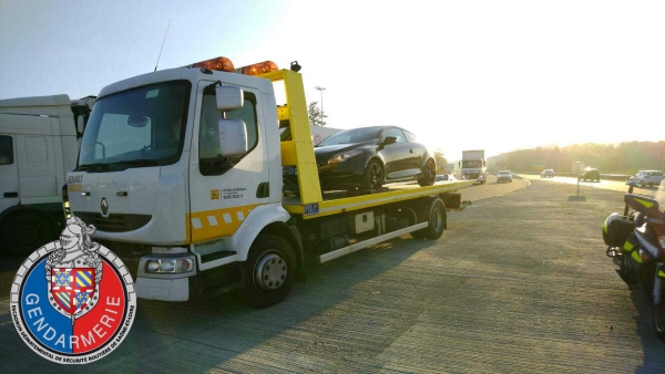 Retraits de permis immédiat pour 5 automobilistes ce week-end sur les routes de Saône et Loire 