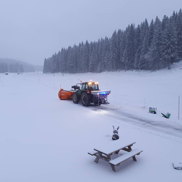 La Franche-Comté s'est réveillée sous la neige ce mardi matin 