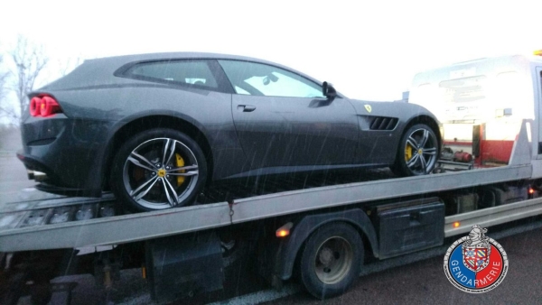 Une Ferrari flashée à 232 km/h sur l'A6 au niveau de Chalon sur Saône 