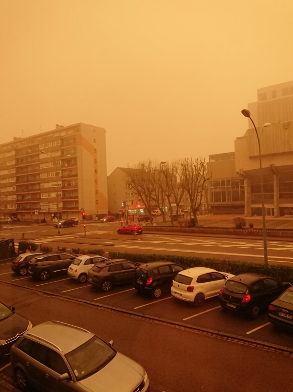 QUALITÉ DE L'AIR : Quand le Sahara s'invite en Bourgogne-Franche-Comté