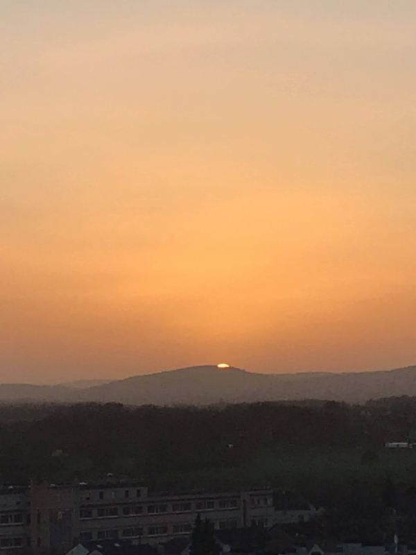 Le Mont Avril a pris  une fière allure ce mercredi soir 