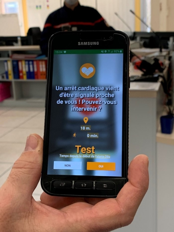 Téléchargez l'application Staying Alive et devenez Bon Samaritain en Saône et Loire 