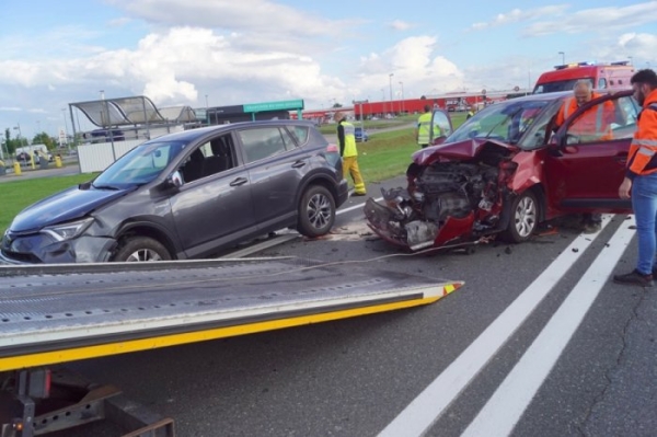 4 blessées dans un accident impliquant 4 voitures