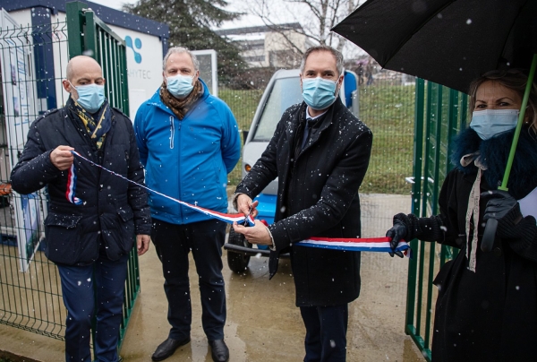 La Région inaugure la mise en service des stations hydrogène dans cinq lycées de Bourgogne-Franche-Comté, une première en France