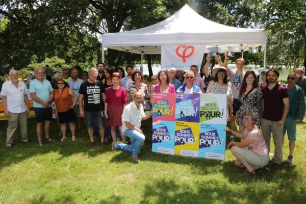 Les Insoumis de la Région se sont retrouvés à Thil sur Arroux pour une partie de campagne