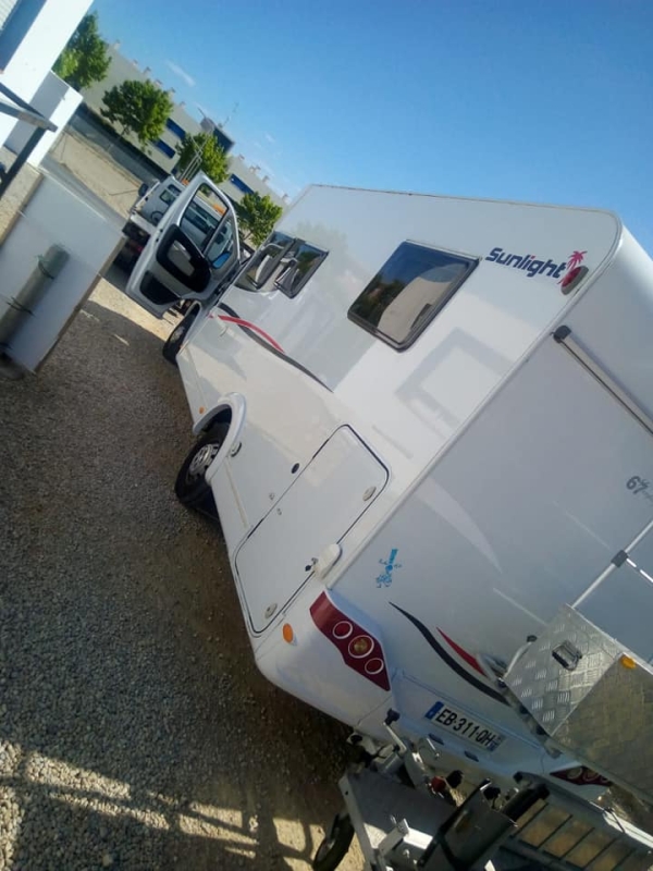 Le camping-car retrouvé... mais