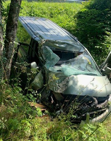 Une enquête de gendarmerie après la découverte d'un véhicule dans le fossé à Couches 
