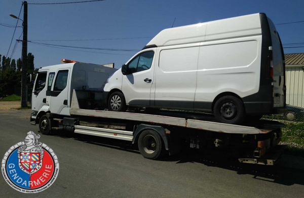 A 150 au lieu de 80 km/heure au volant d'un utilitaire à Rully