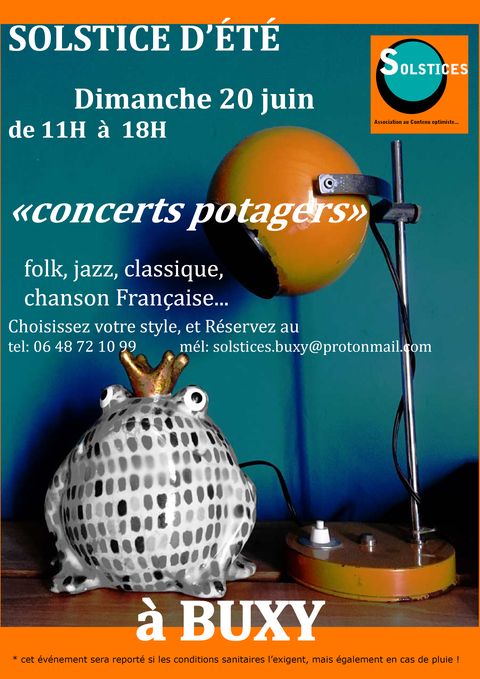 Des "concerts potagers" annoncés à Buxy ce dimanche