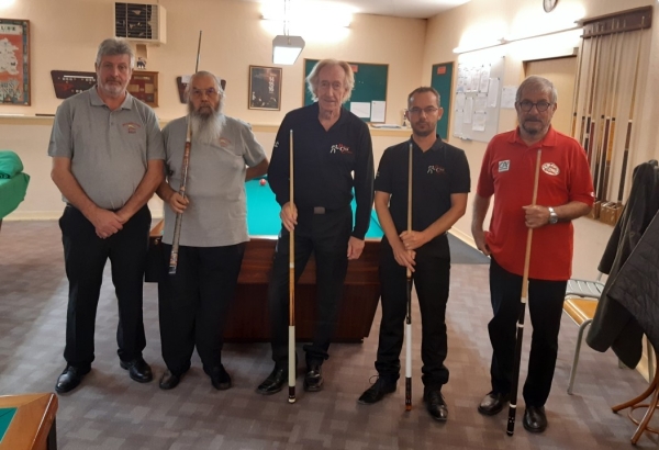 Encore de jolis résultats pour le Billard Club Chalonnais ce week-end 