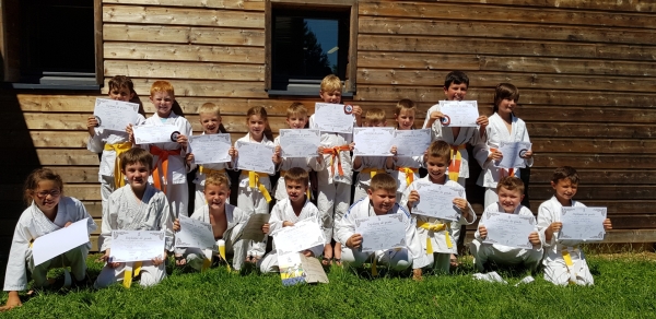 L’école de Judo a repris à St Germain du Plain