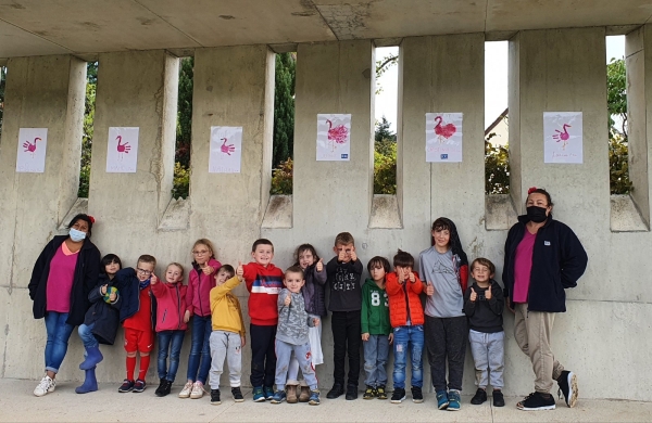 Le centre de loisirs de Saint Loup de Varennes voit la vie en rose 