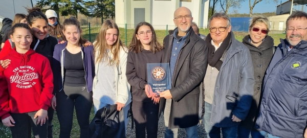 Les filles U15 de l’équipe 3 du Comité Départemental 71 de Chalon- sur-Saône vainqueurs des phases régionales de l’Orange Rugby Challenge