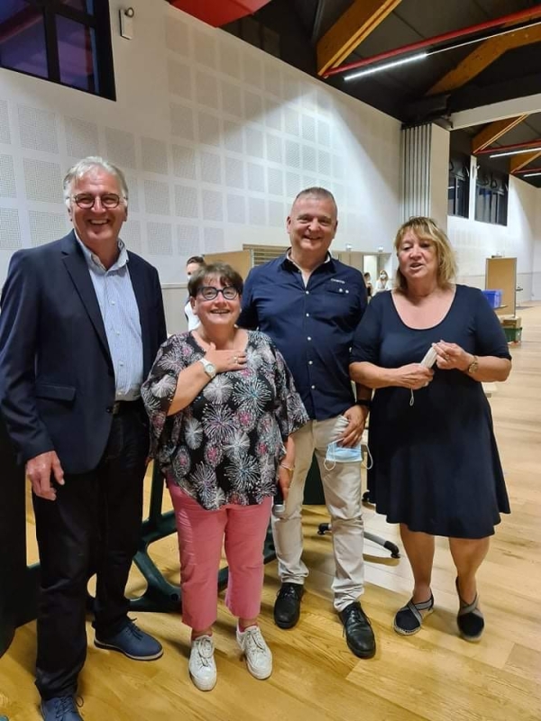 DEPARTEMENTALES - Les maires de Saint-Rémy et Saint-Marcel élus au conseil départemental de Saône et Loire 