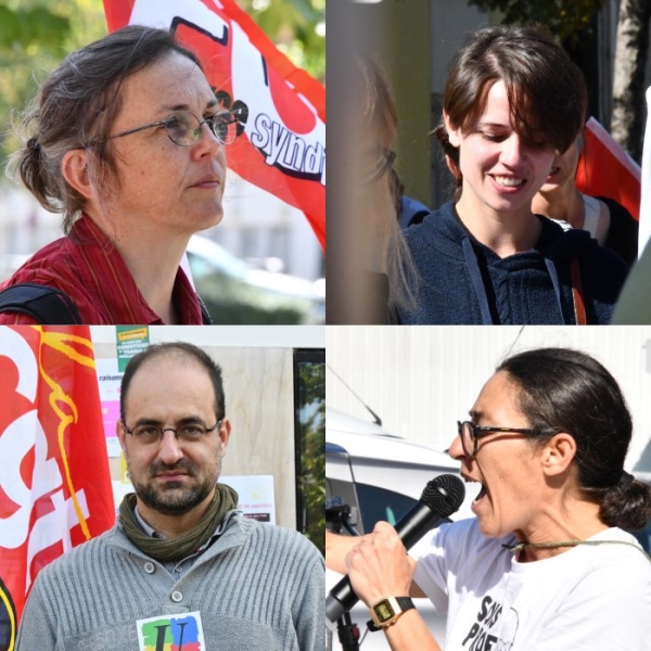 Les enseignants ont manifesté devant le rectorat à Dijon