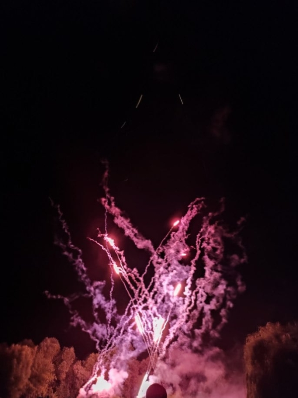 Mercurey a tiré son feu d'artifice du 13 juillet