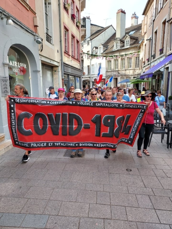 Covid-19 : dixième samedi de manifestations contre le pass sanitaire