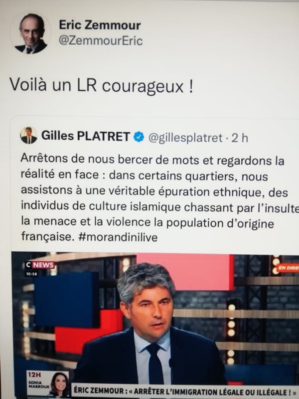 Le Rubicon idéologique une fois encore enjambé par Gilles Platret ? 