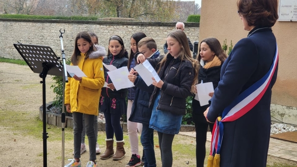 Châtenoy en Bresse a commémoré le 11 novembre