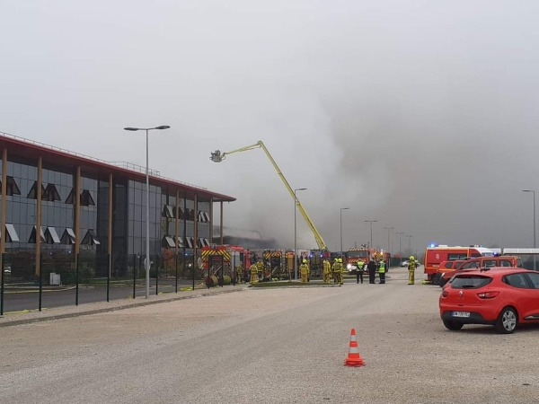 INCENDIE SOBOTRAM SAONEOR- La Préfecture de Saône et Loire écarte tout risque toxique 